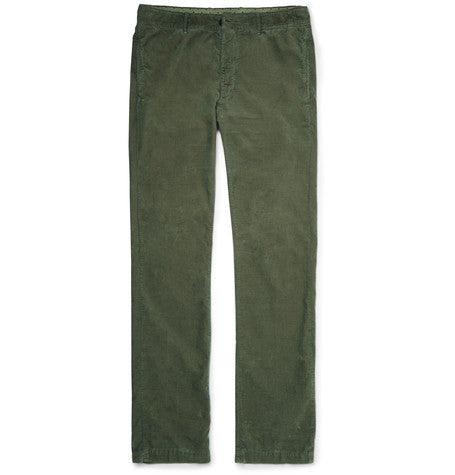 cotton corduroy trousers