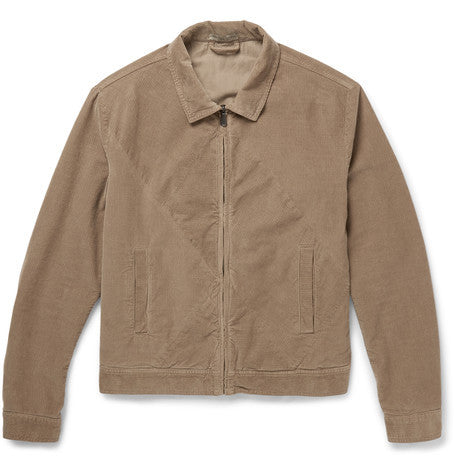 stretch cotton corduroy jacket