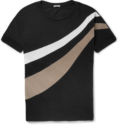 swirl slim fit cotton jersey t shirt