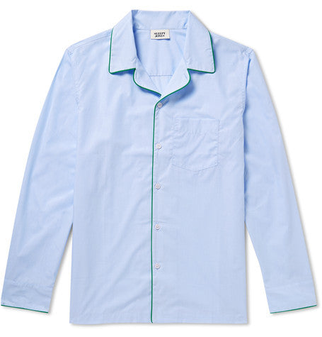 henry end on end cotton pyjama shirt