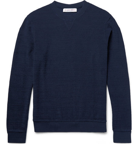 pierce cotton terry sweatshirt