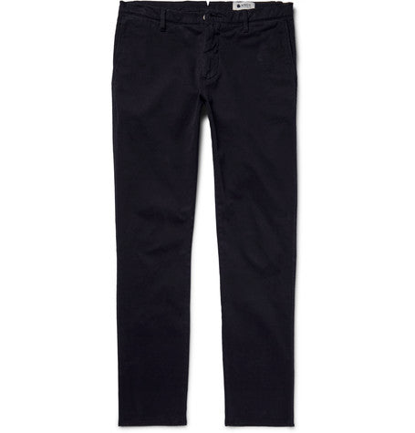 paulo skinny fit stretch cotton twill chinos
