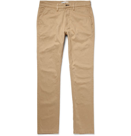 marco slim fit cotton blend twill chinos