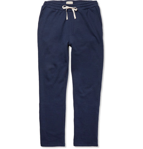 fleece back cotton and cashmere blend jersey sweatpants