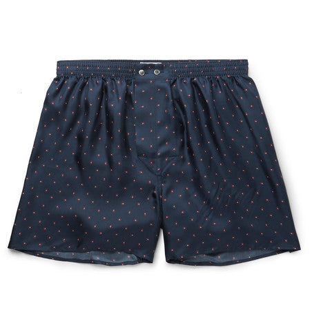 otis silk boxer shorts