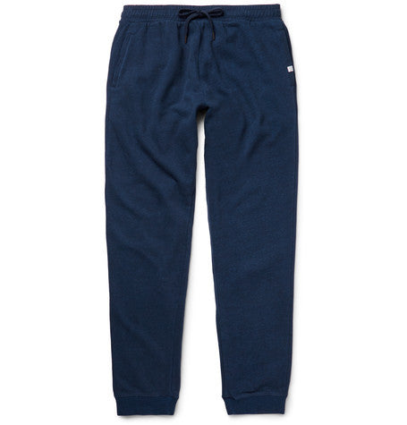 devon tapered loopback cotton jersey sweatpants