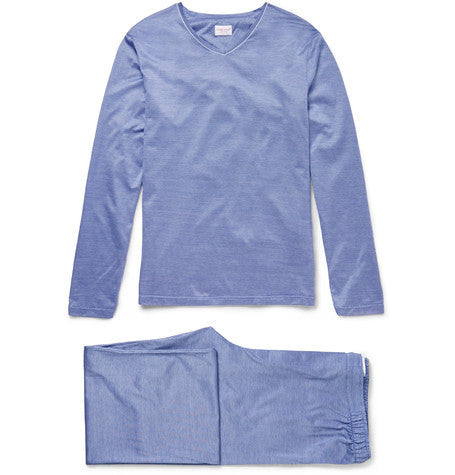 bari houndstooth cotton pyjama set