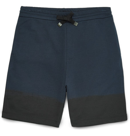 paint print cotton jersey shorts