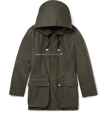 cotton twill parka