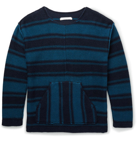 lost horizon organic cotton and baby alpaca blend sweater