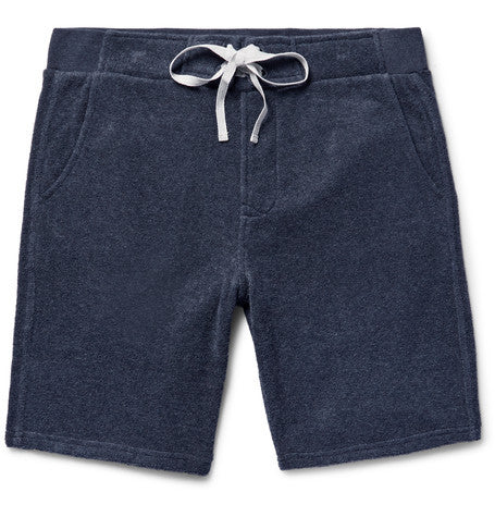 lowtide cotton blend terry shorts