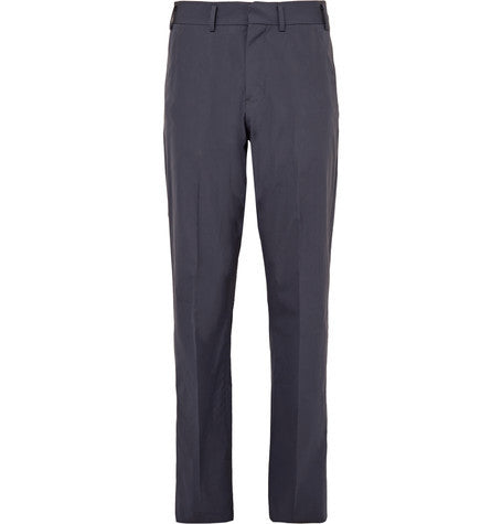 washed cotton trousers