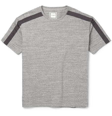 d ring cotton blend jersey t shirt