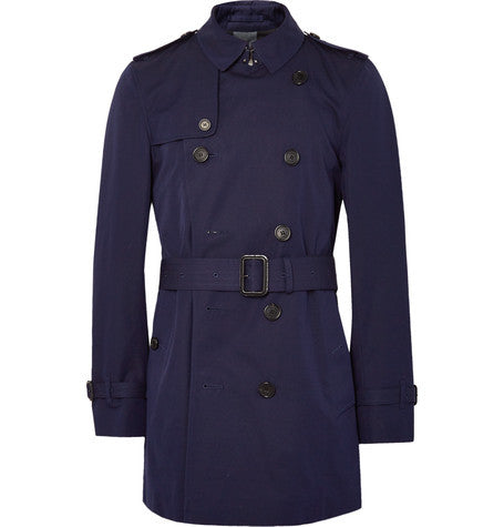 london kensington mid length waterproof cotton gabardine trench coat
