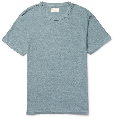 m300 garcon slim fit slub cotton and silk blend jersey t shirt