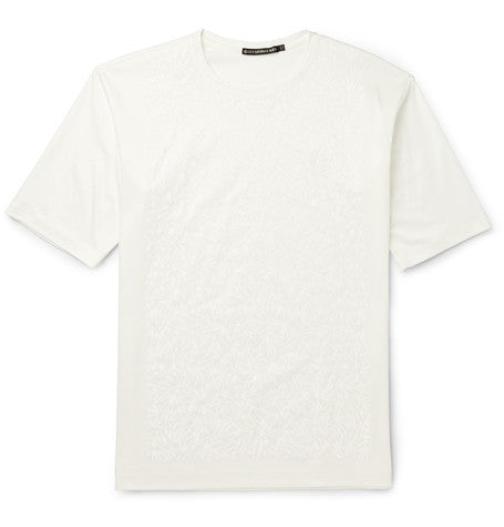 gaia printed cotton jersey t shirt