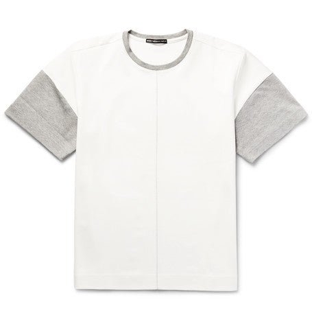 colour block cotton jersey t shirt