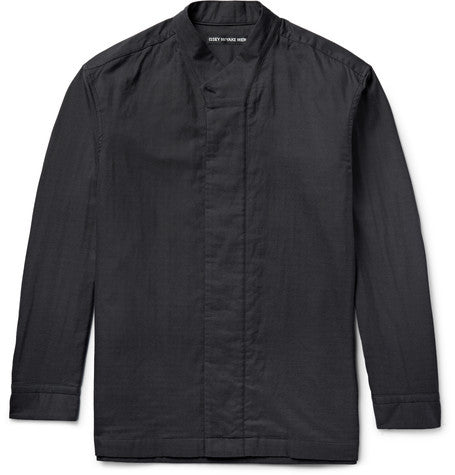 cotton canvas overshirt