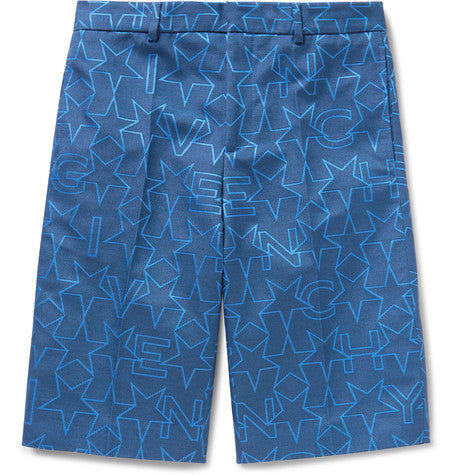 star jacquard bermuda shorts