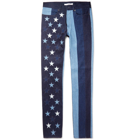 cuban fit stars and stripes denim jeans