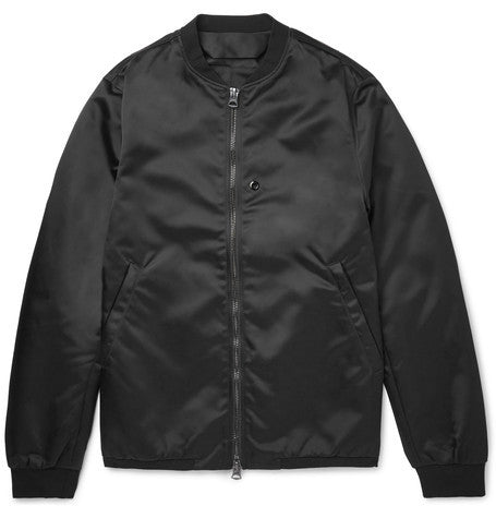 selo light satin shell bomber jacket