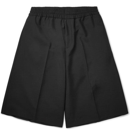 ryder wool and mohair blend bermuda shorts