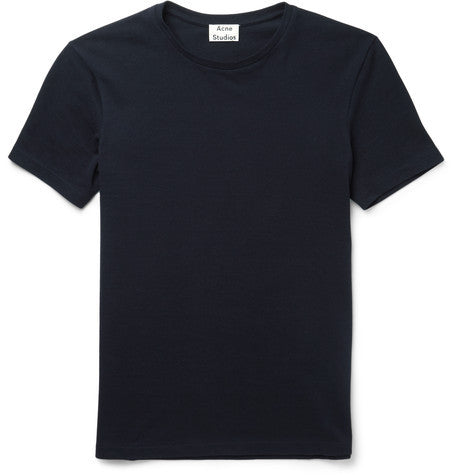 eddy slim fit cotton pique t shirt