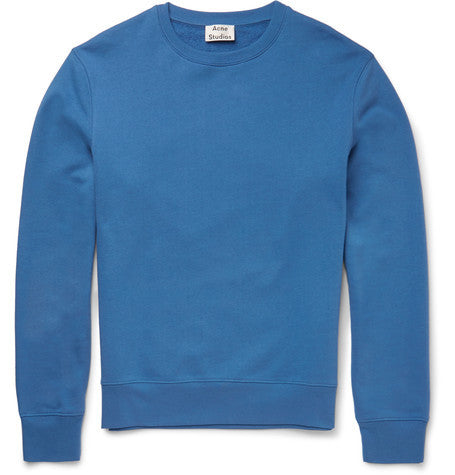 casey loopback cotton jersey sweatshirt