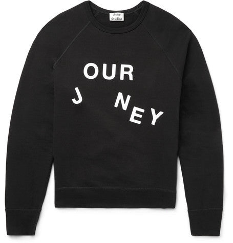 college journey loopback cotton jersey sweatshirt