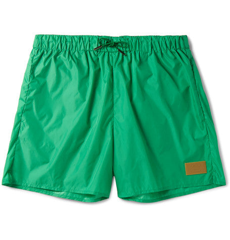 perry short length swim shorts