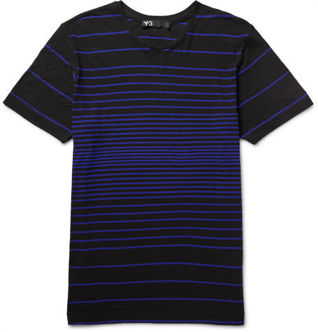 soundwave striped cotton jersey t shirt
