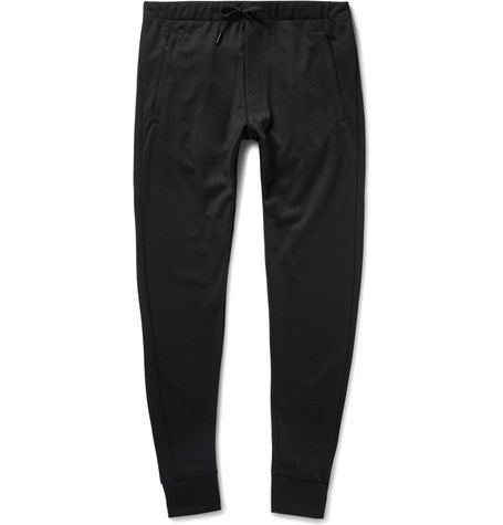 tapered jersey sweatpants