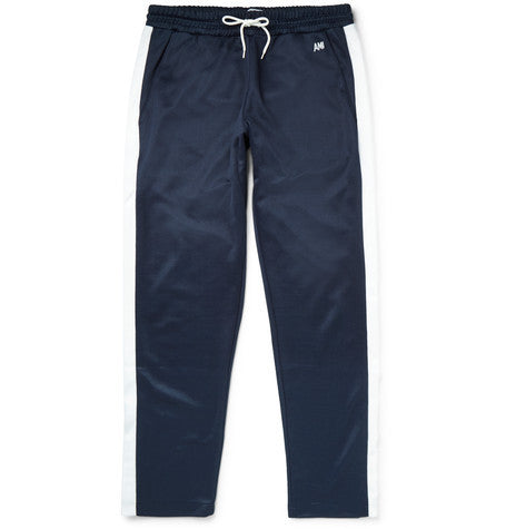 striped jersey sweatpants