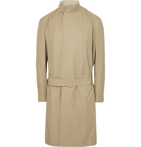 twill trench coat