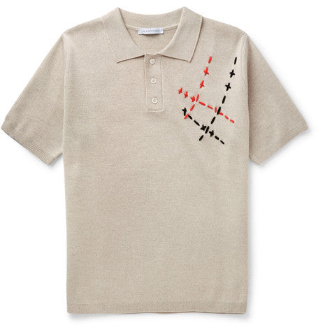 merino wool polo shirt