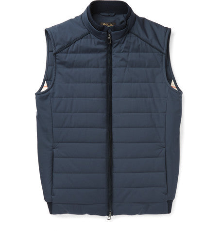 quilted storm system  shell gilet