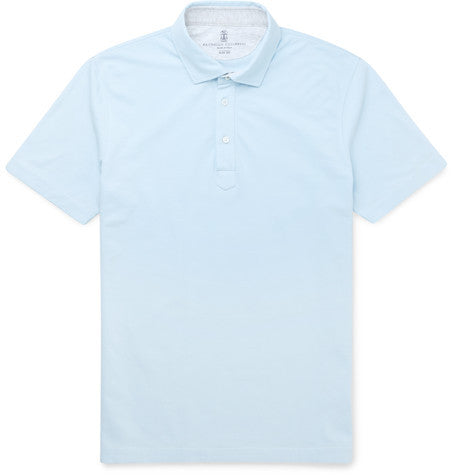 slim fit cotton piqu eacute  polo shirt