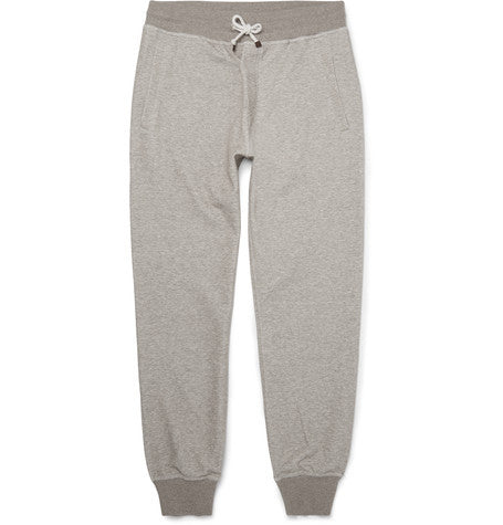cotton blend jersey sweatpants