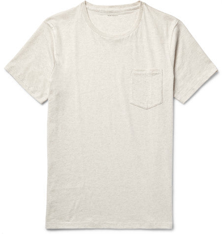 williams melange cotton jersey t shirt