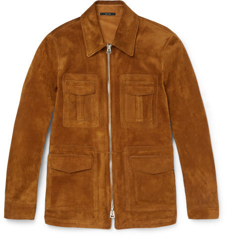 suede field jacket