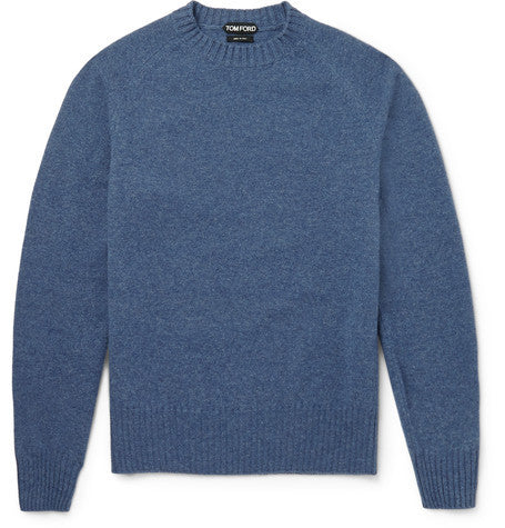 textured wool sweater