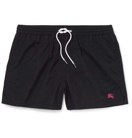 brit grayton slim fit short length swim shorts