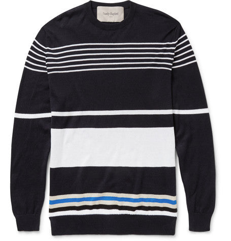 harold striped cotton sweater
