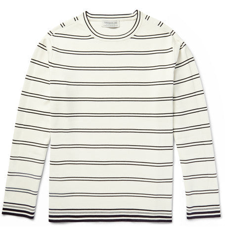 striped knitted sweater