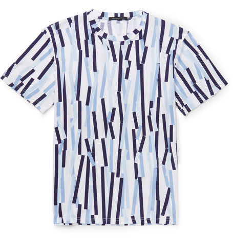 bolster printed cotton jersey t shirt