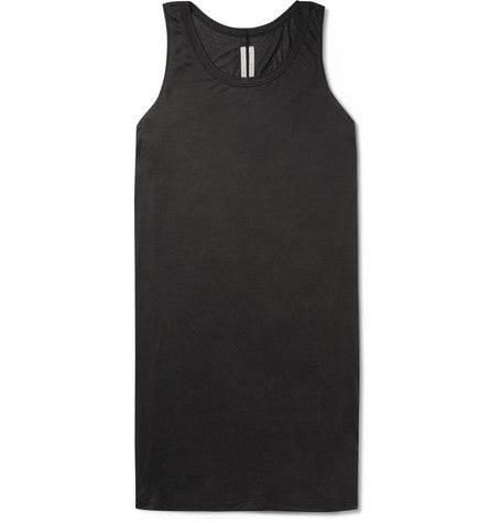 silk jersey tank top