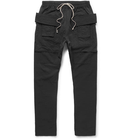 cotton blend faille trousers