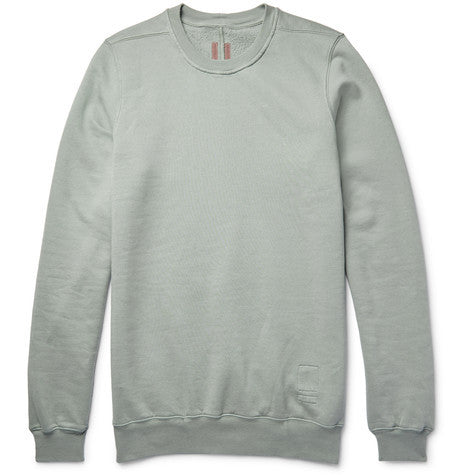 fleece back cotton jersey sweatshirt