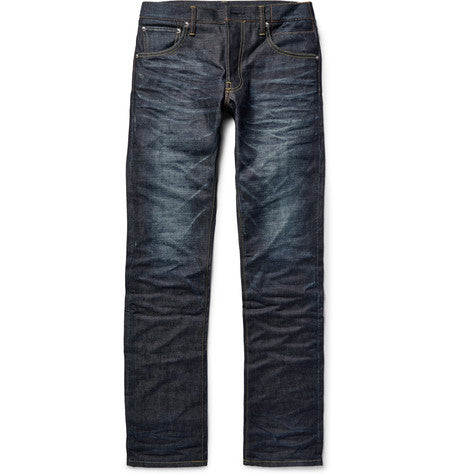 social sculpture 01 slim fit selvedge denim jeans