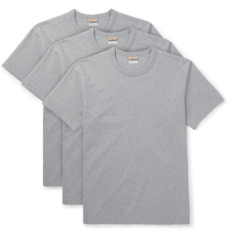 three pack cotton t shirts